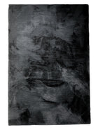 Fur Rug Dave Charcoal