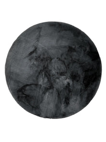 Fur Rug Dave Charcoal