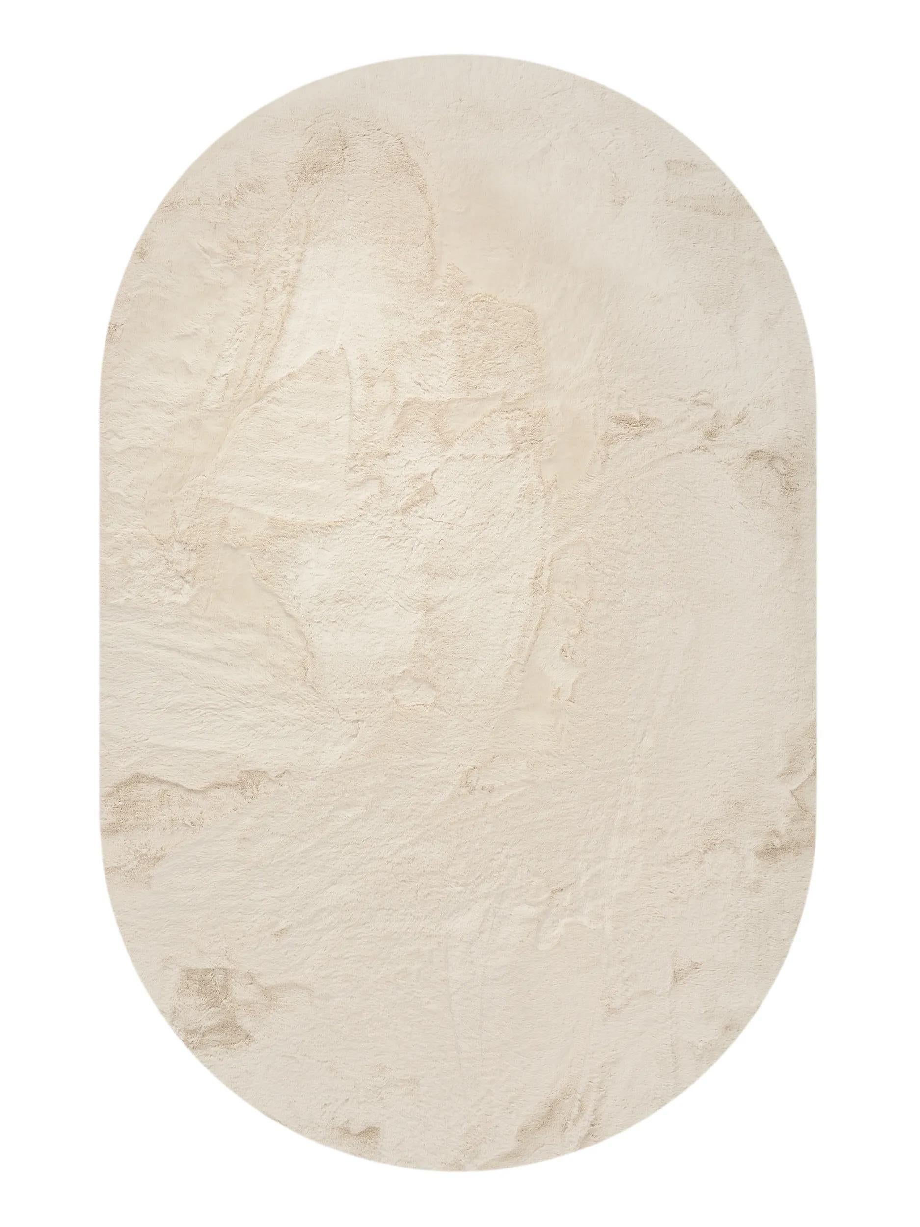 Faux Fur Rug Dave Cream