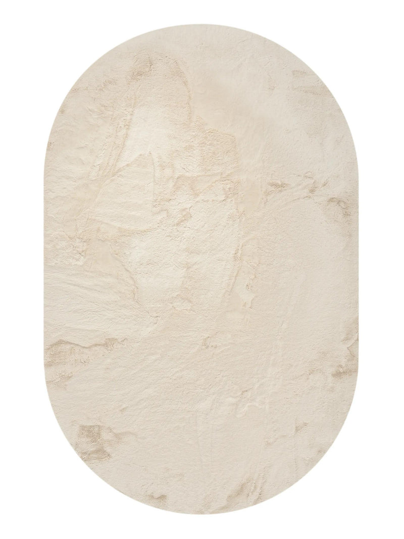 Faux Fur Rug Dave Cream