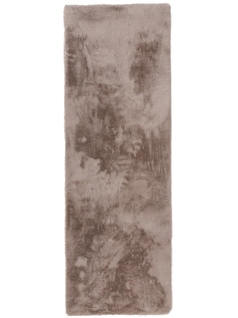 Fur Rug Dave Taupe