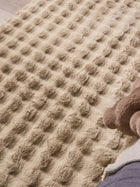 Fur Rug Dave Beige