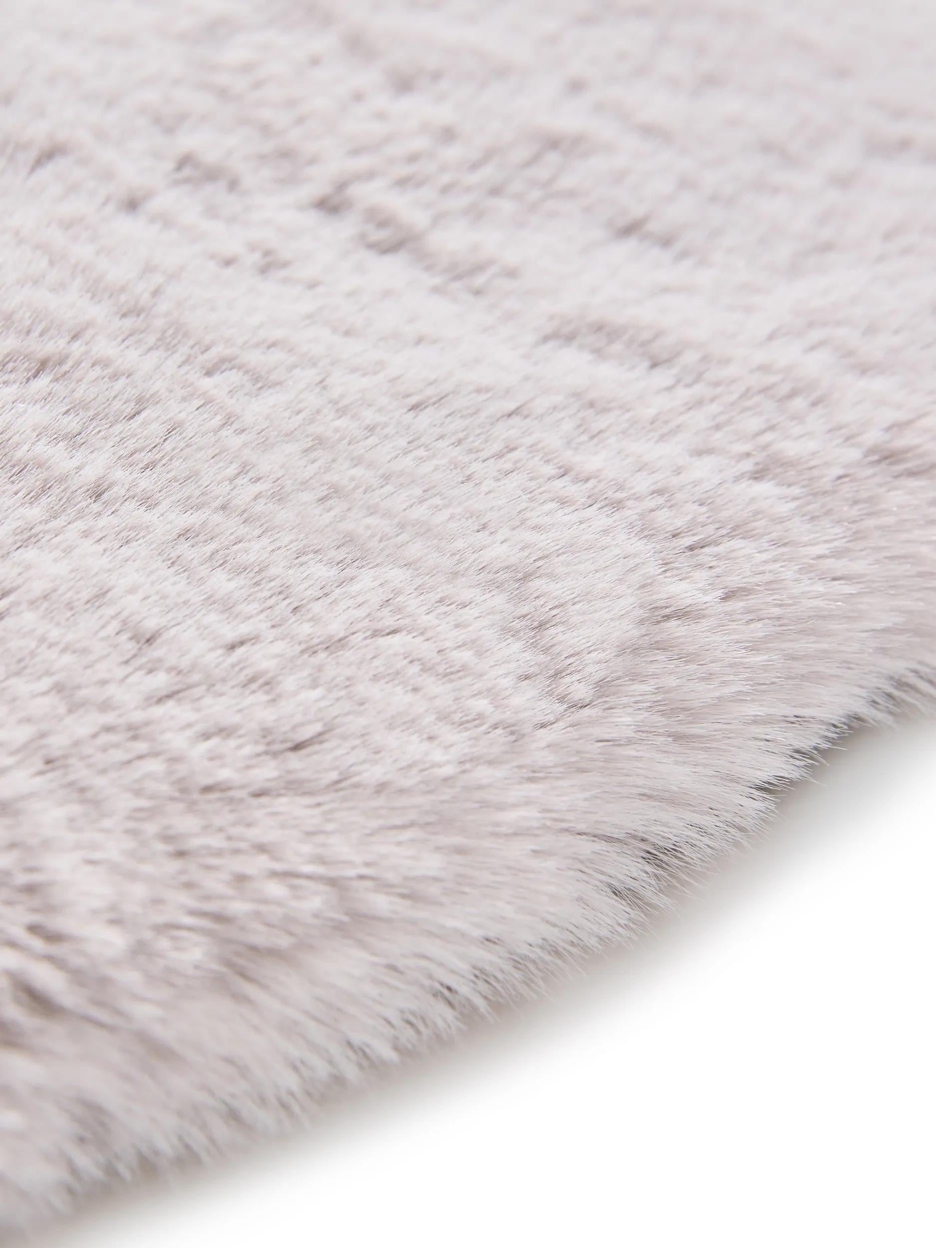 Fur Rug Dave Grey