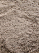 Faux Fur Rug Dave Taupe