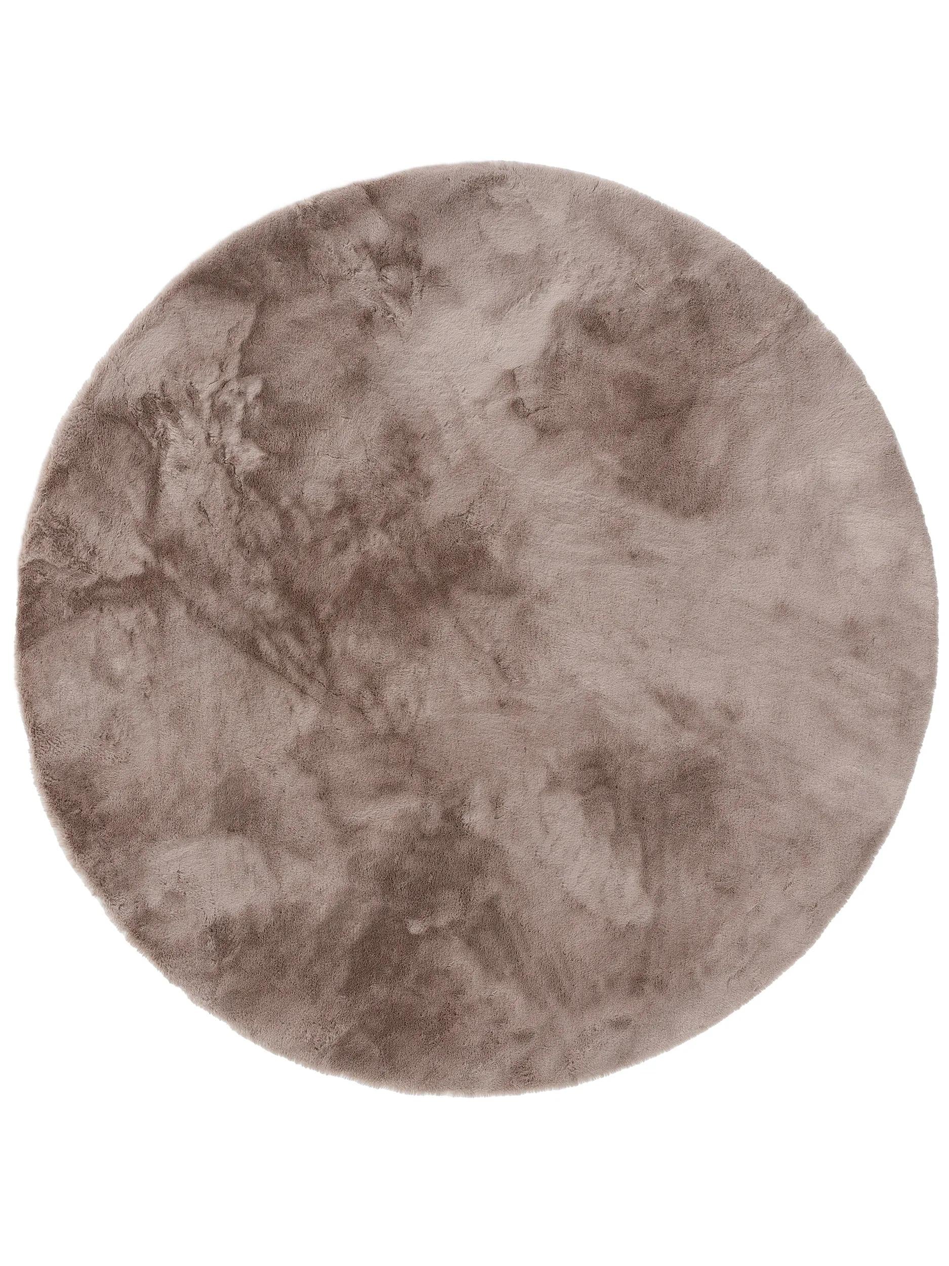 Fur Rug Dave Taupe