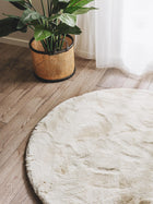Fur Rug Dave Cream