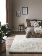 Fur Rug Dave Cream