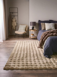 Fur Rug Dave Beige
