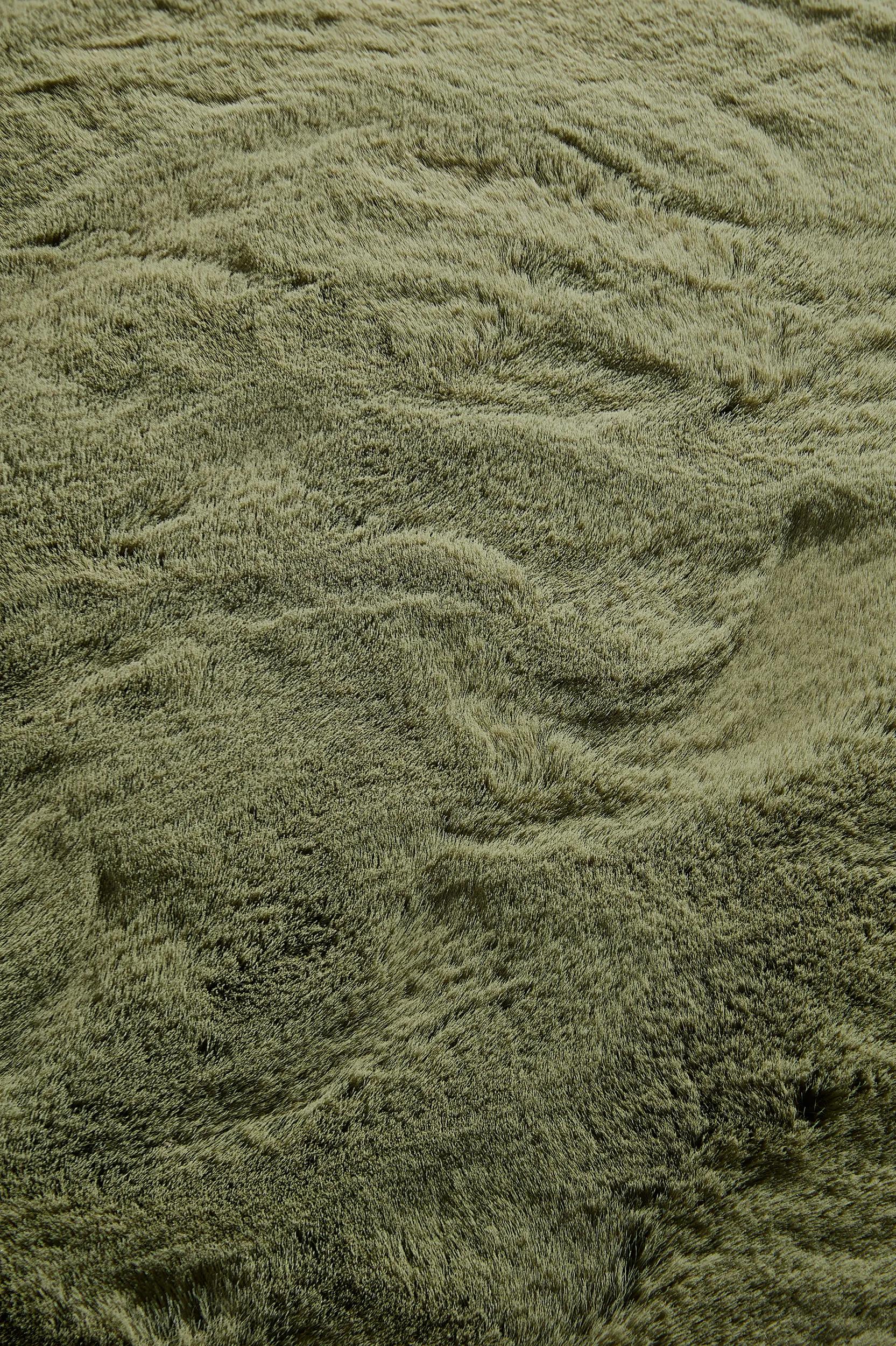 Faux Fur Rug Dave Green
