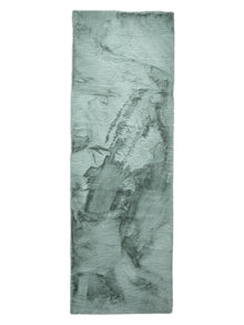 Tapis en fourrure Dave Mint