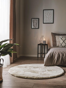 Fur Rug Dave Cream