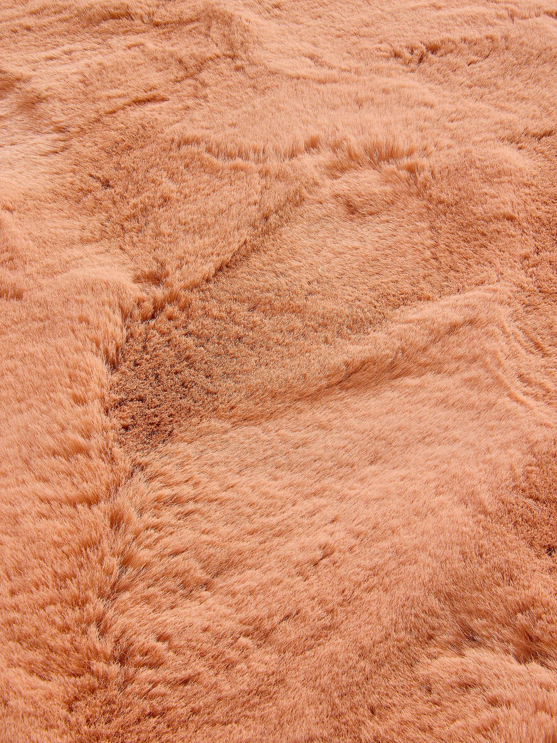Fur Rug Dave Orange