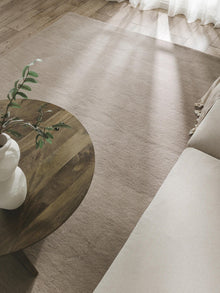 Tapis en laine Aube Beige