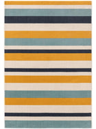 Rug Dessert Blue/Yellow