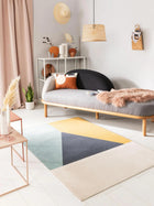 Rug Dessert Blue/Yellow