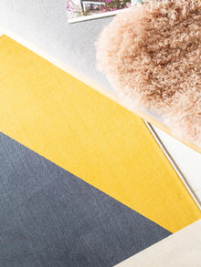 Rug Dessert Blue/Yellow