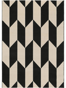 Rug Dessert Black/White