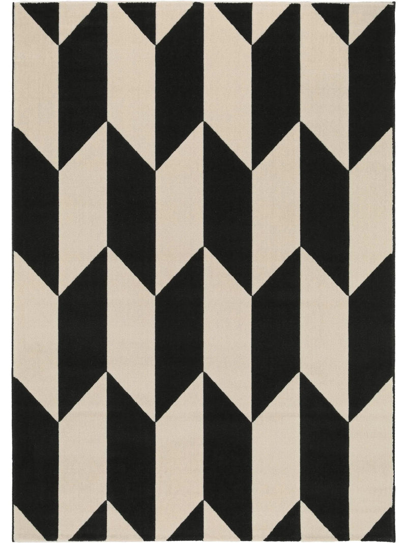 Rug Dessert Black/White