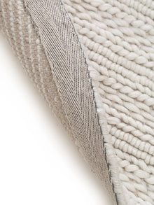 Round Wool Rug Dina Cream