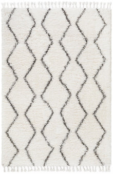 Shaggy rug Ebba Beige