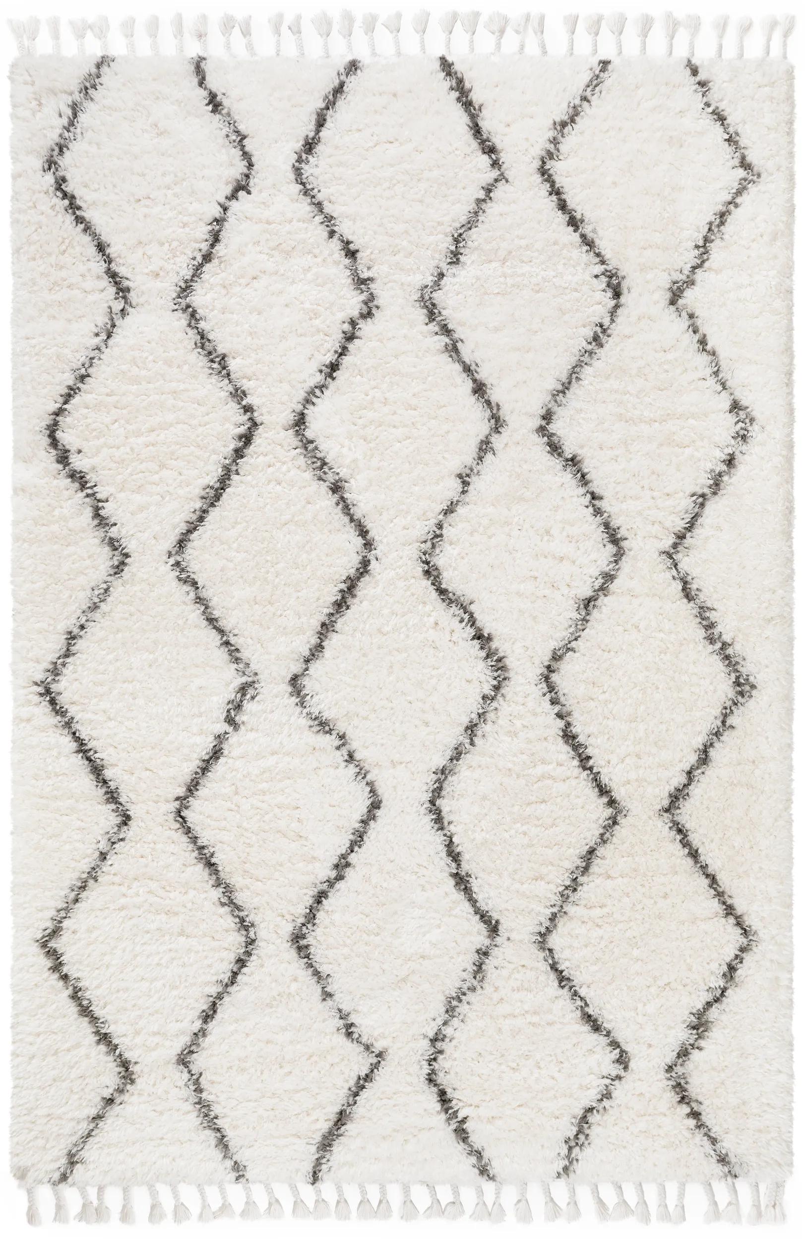 Shaggy rug Ebba Beige