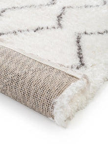 Shaggy rug Ebba Beige