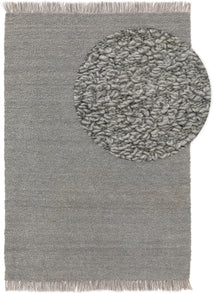 Reversible Rug Eddy Light Grey