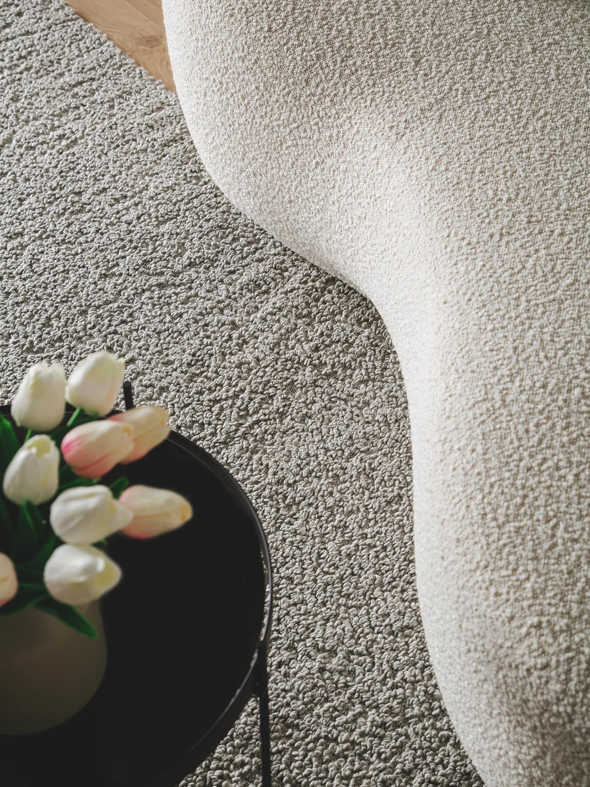 Reversible Rug Eddy Light Grey