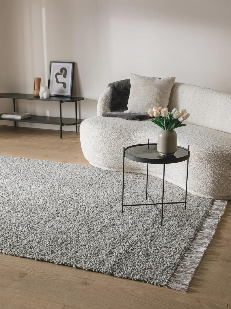 Reversible Rug Eddy Light Grey