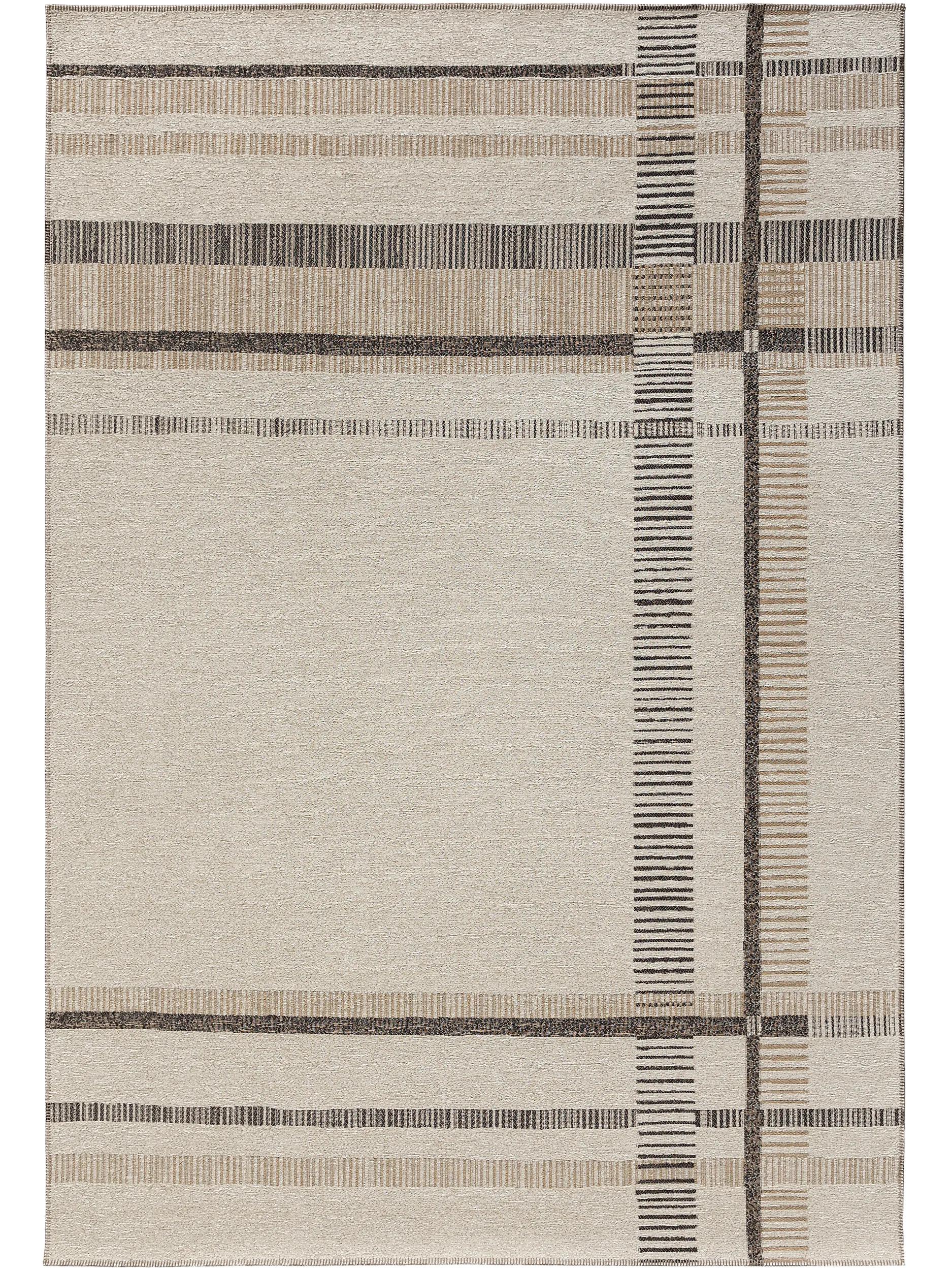 Flat Weave Rug Elena Beige/Brown