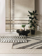 Flat Weave Rug Elena Beige/Brown