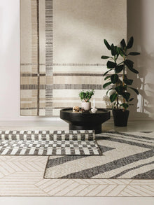 Flat Weave Rug Elena Beige/Brown