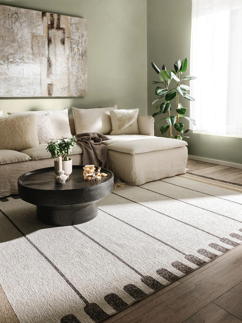 Flat Weave Rug Elena Beige/Brown