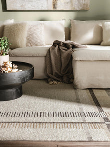 Flat Weave Rug Elena Beige/Brown