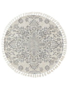 Tapis rond Elias gris