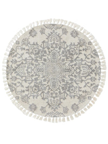 Tapis rond Elias gris