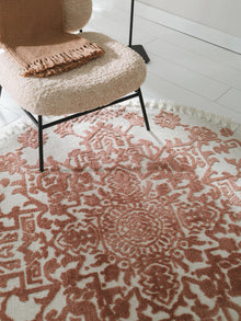 Round Rug Elias Terracotta