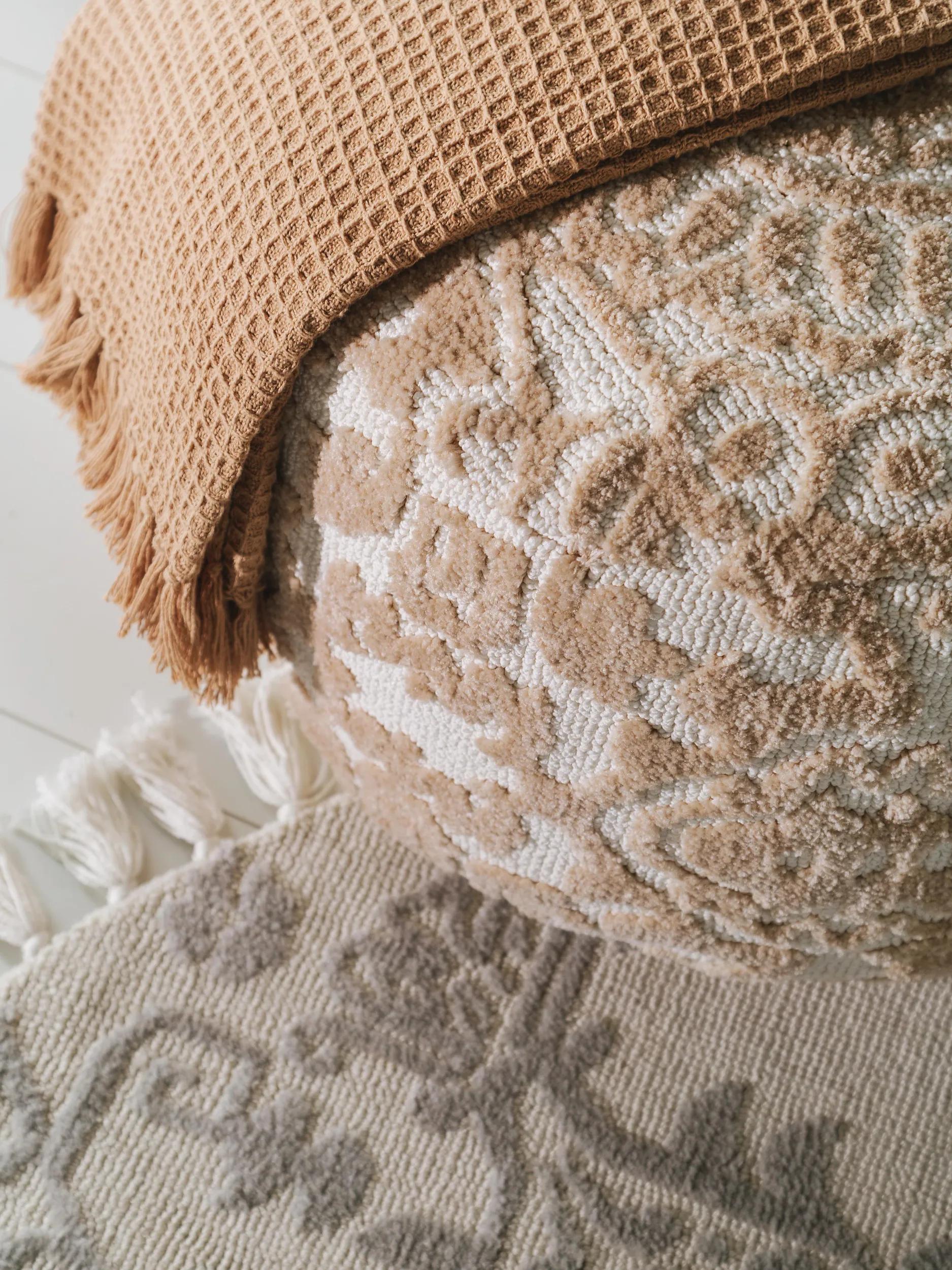 Pouf Elias Beige