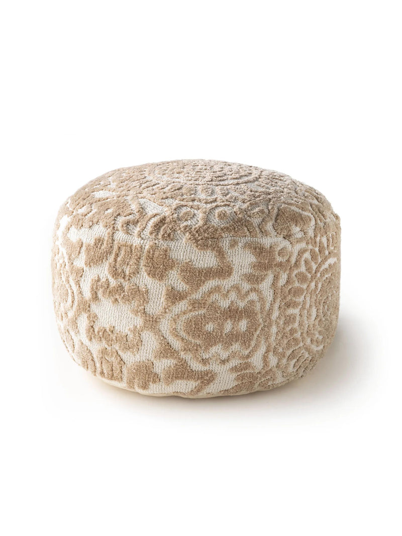 Pouf Elias Beige