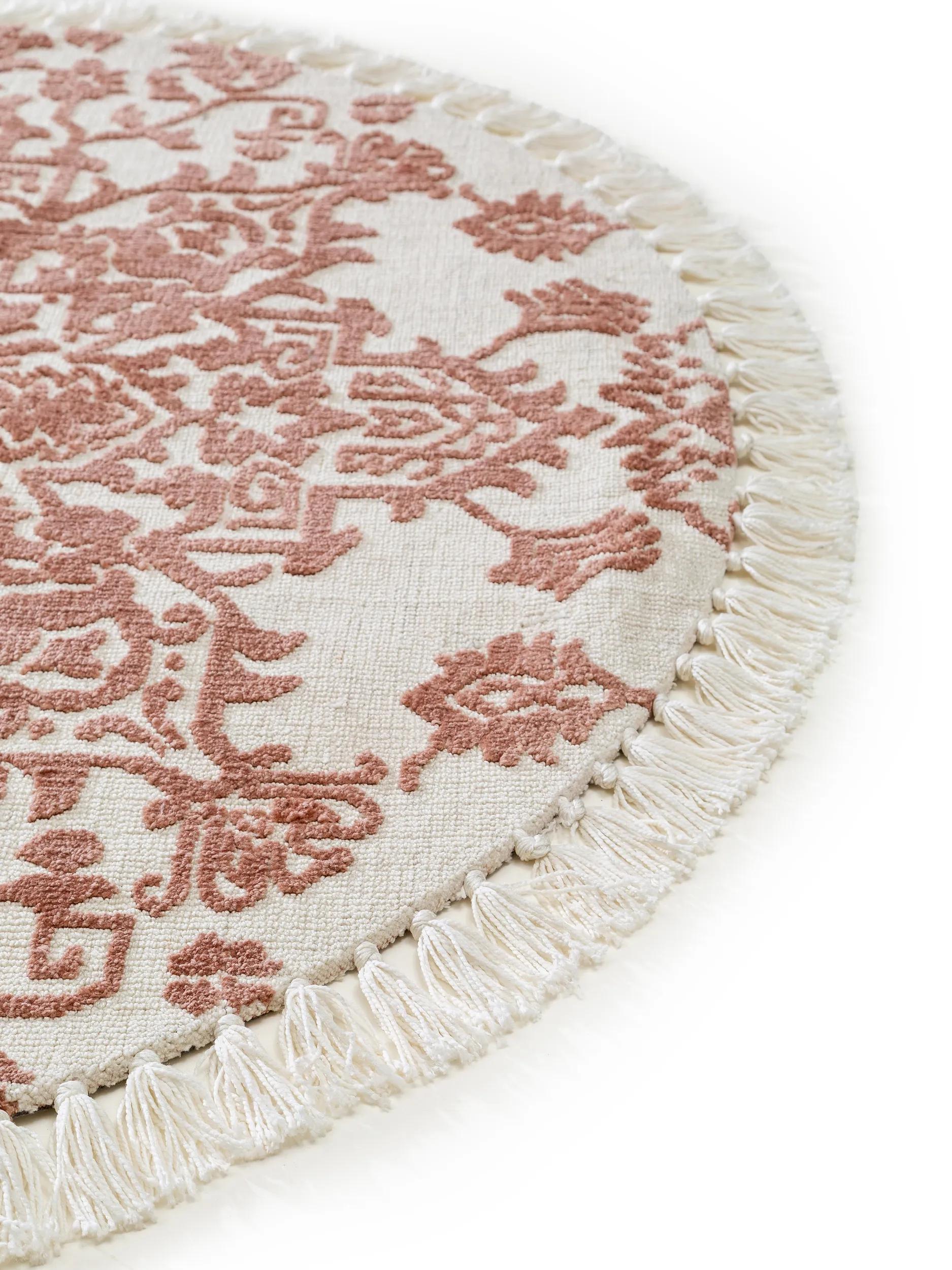 Round Rug Elias Terracotta