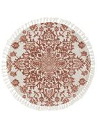 Round Rug Elias Terracotta