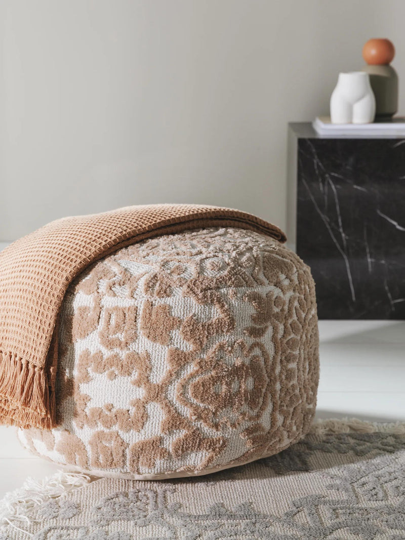 Pouf Elias Beige