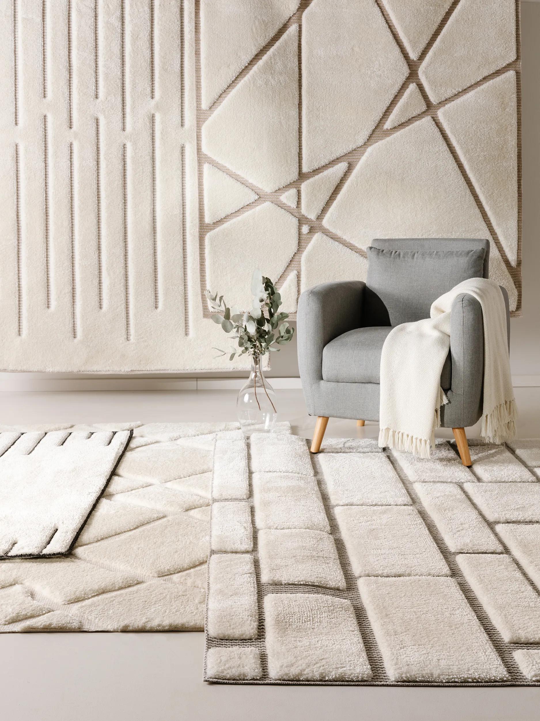 Rug Elvy Cream/Grey