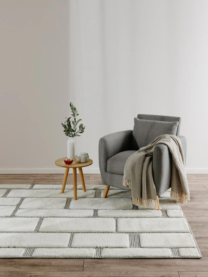 Rug Elvy Cream/Grey