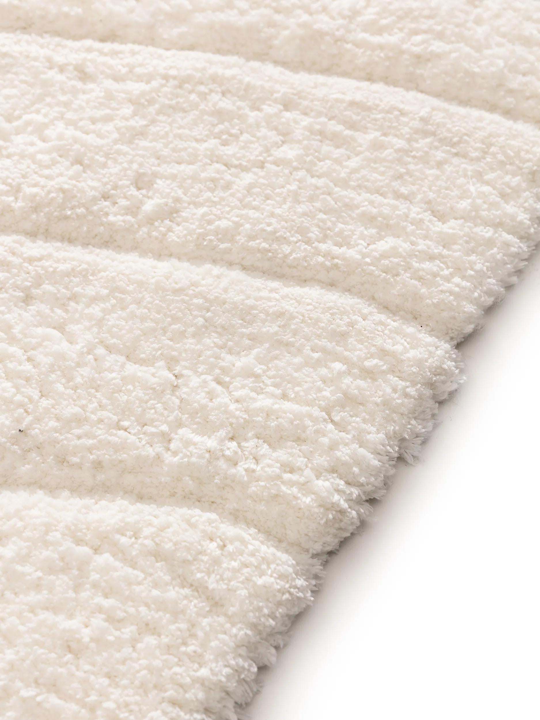 Shaggy rug Emy Cream