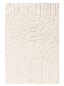 Shaggy rug Emy Cream
