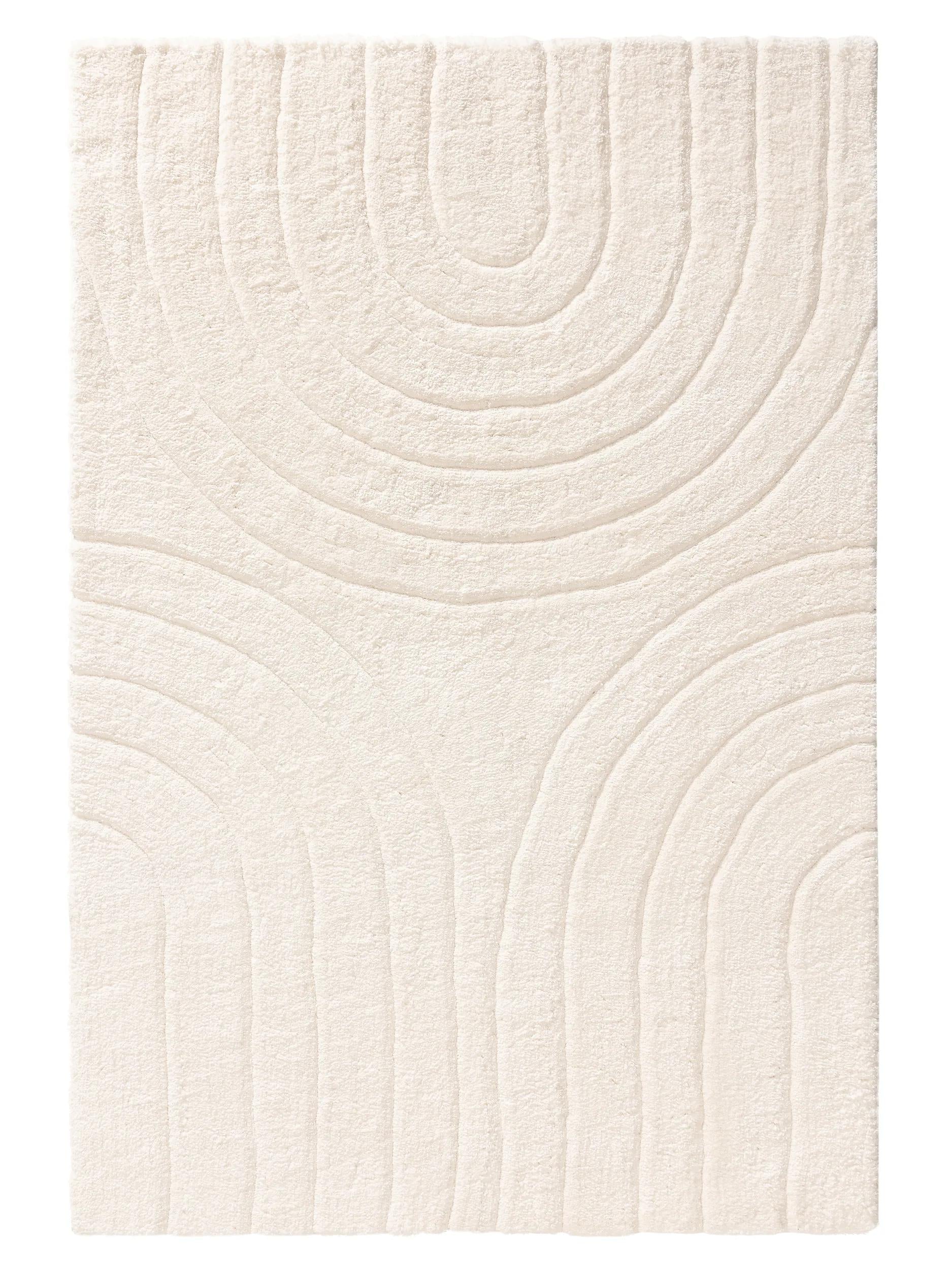 Shaggy rug Emy Cream