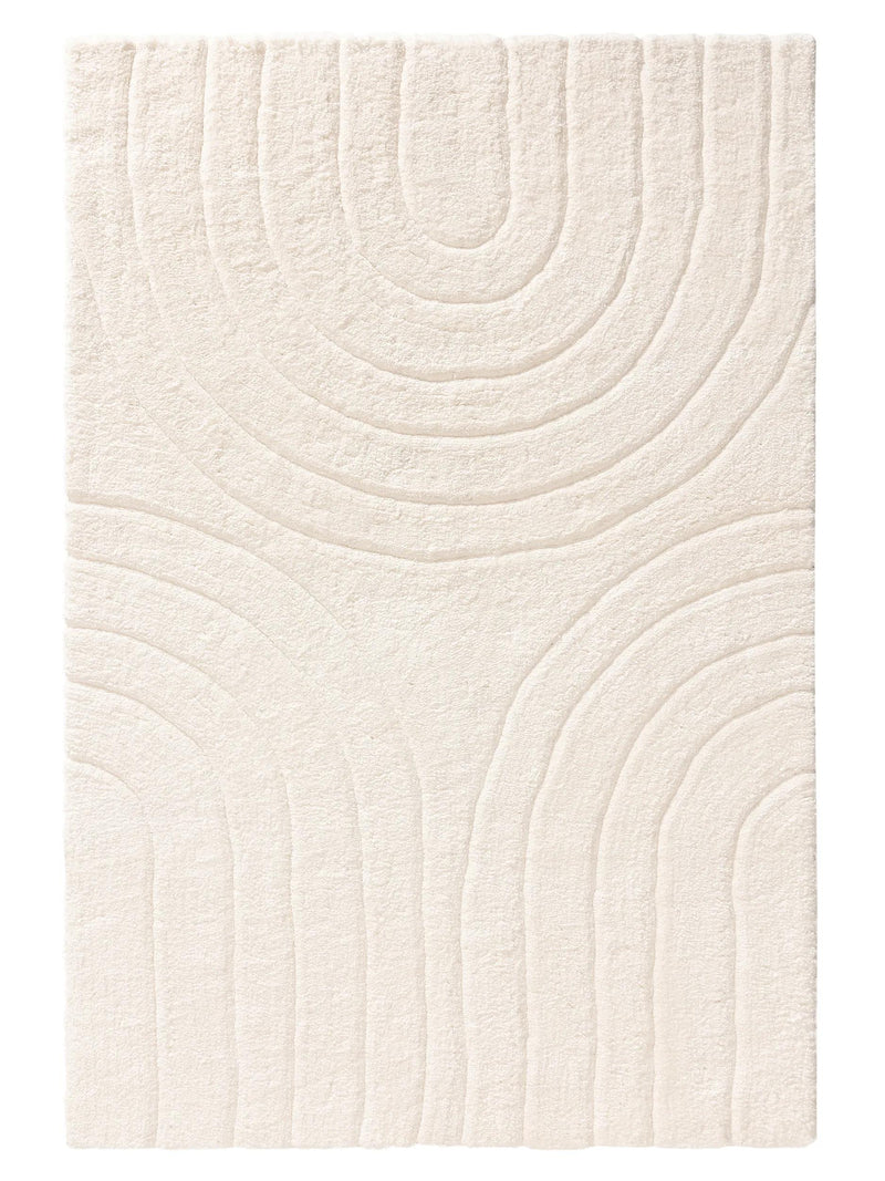 Shaggy rug Emy Cream