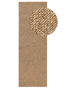 Alfombra lavable Enzo marrón claro