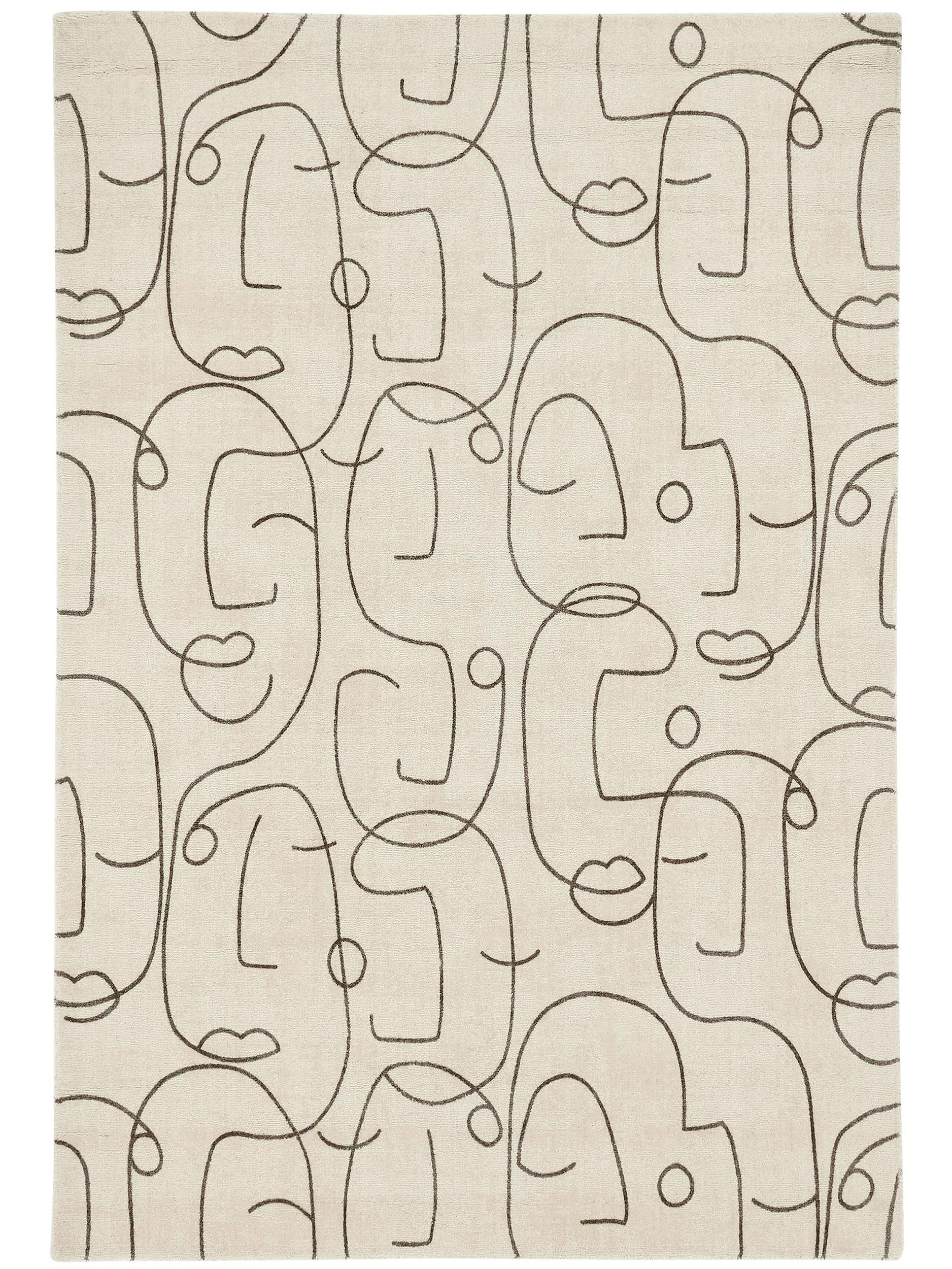 Wool Rug Epsilon Ivory